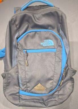 The North Face Backpack Blue Gray